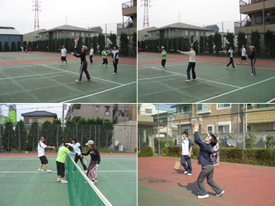 日吉テニススクール初級レッスン